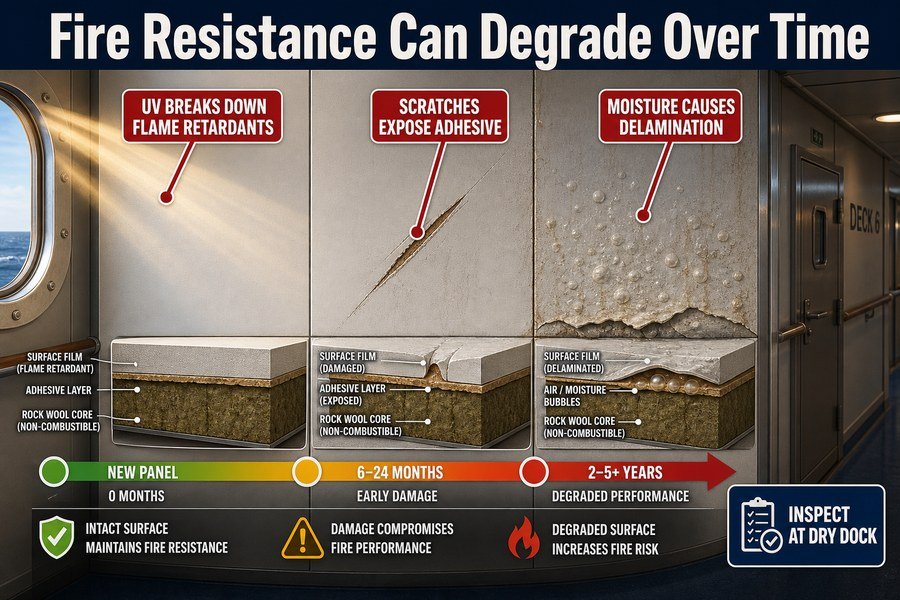 marine-wall-panel-fire-resistance-aging