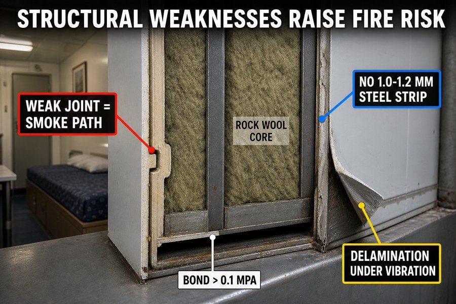 marine-wall-panel-structural-weakness-fire-risk