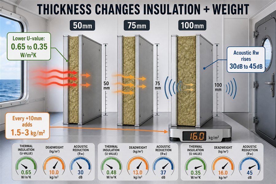 marine-wall-panel-thickness-weight-insulation
