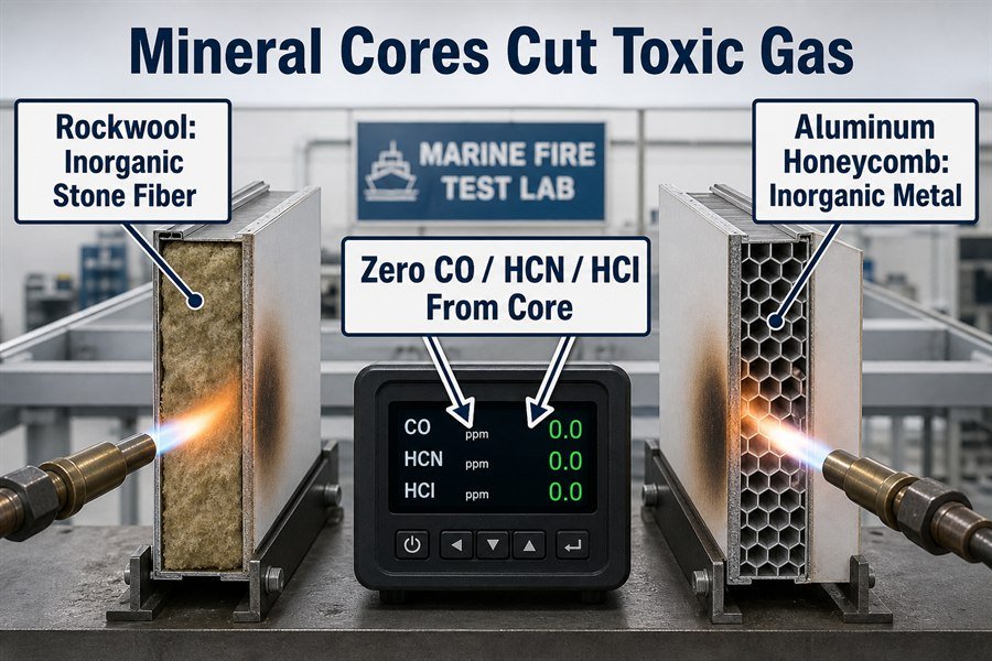 mineral-cores-reduce-marine-panel-toxic-gas