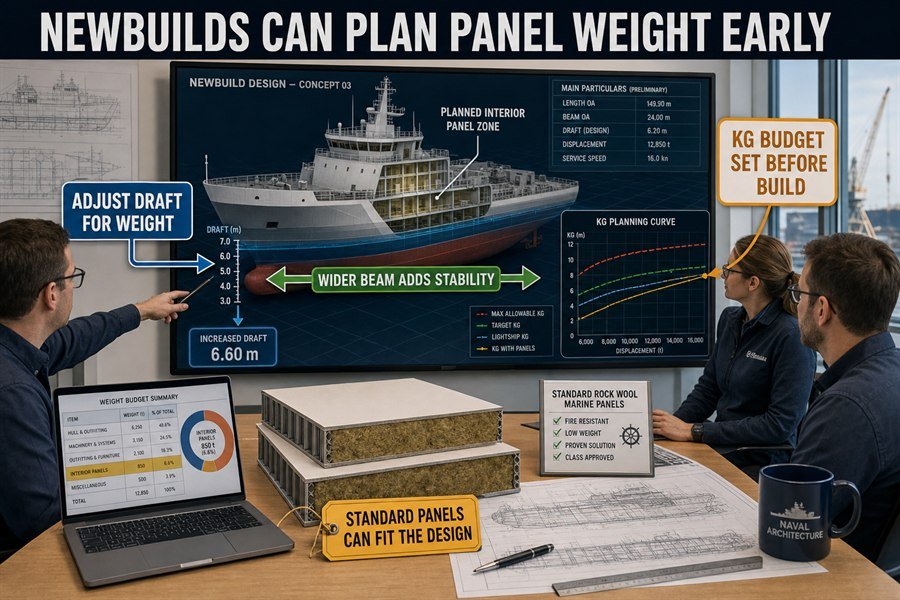 newbuild-marine-interior-panel-weight-budgets