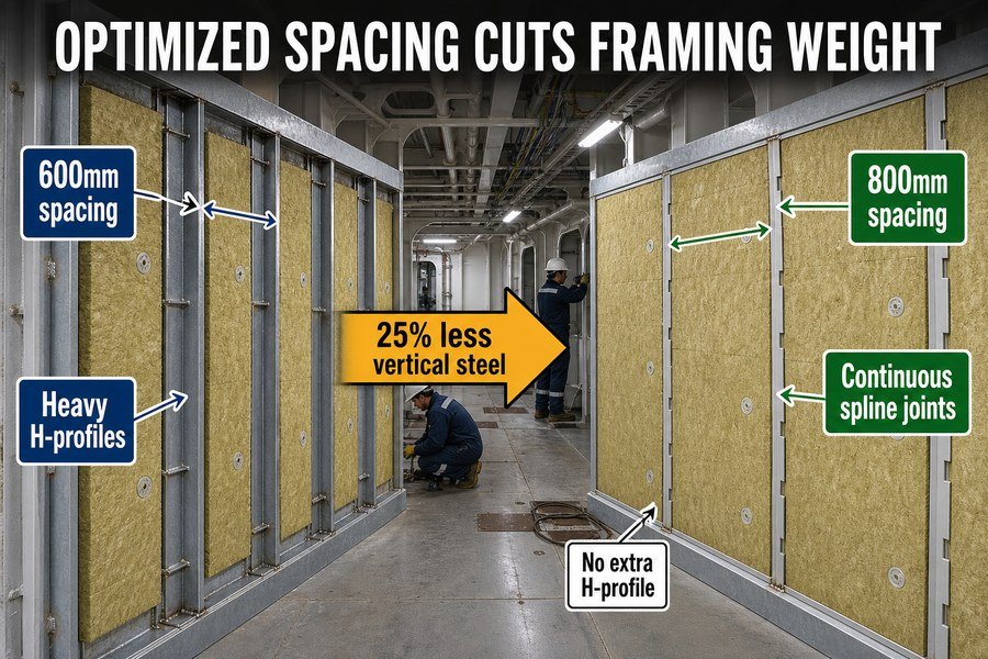 optimized-marine-bulkhead-stiffener-spacing-weight-reduction