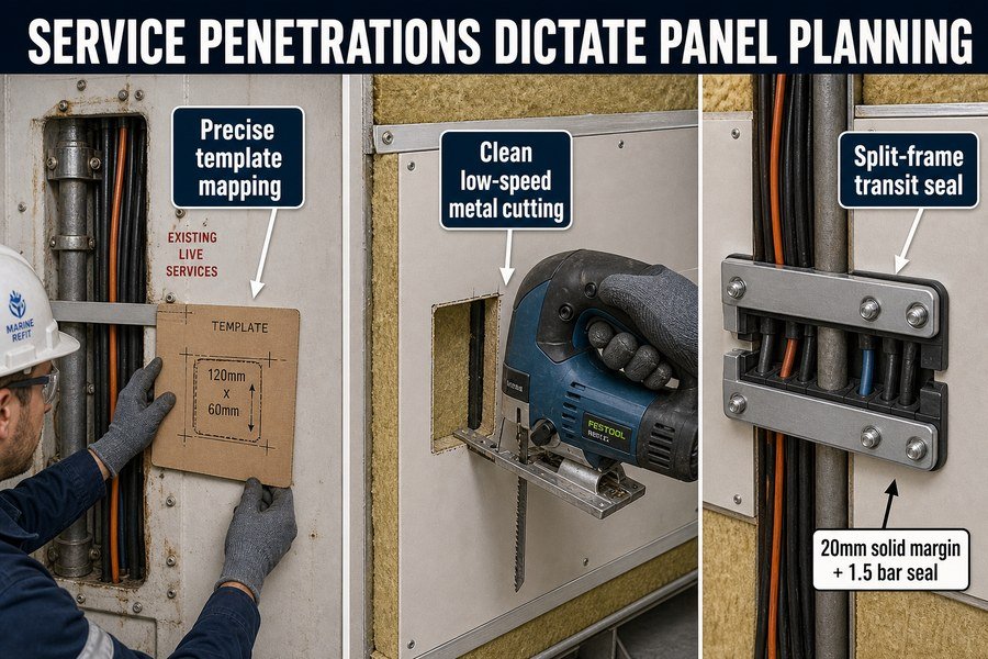 service-penetrations-marine-wall-panel-retrofit-planning