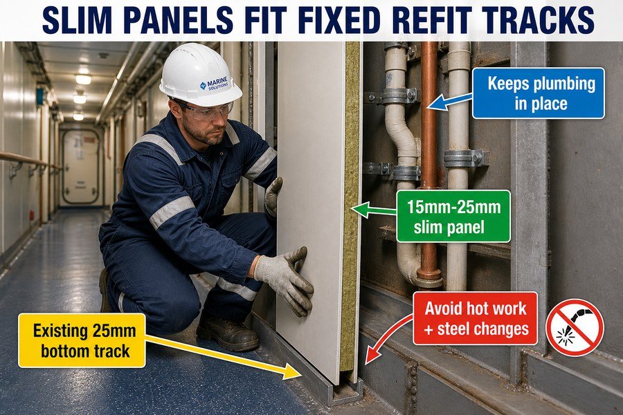 slim-profile-marine-bulkhead-panels-fixed-tracks