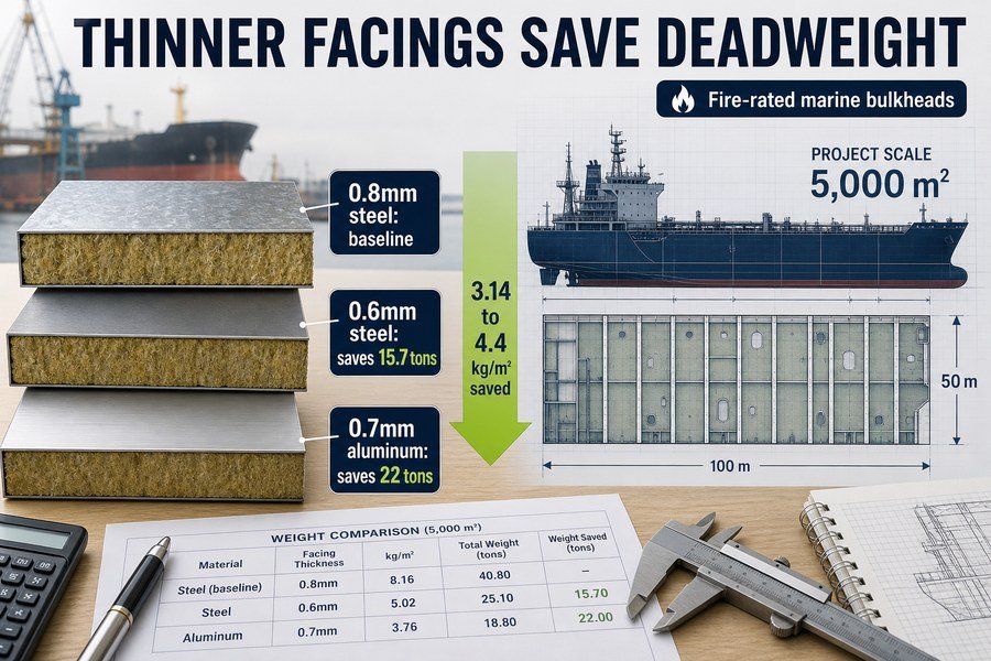 thinner-fire-rated-marine-bulkhead-facing-deadweight-savings