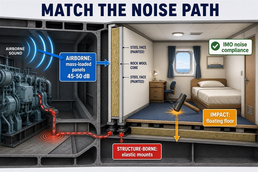 marine-accommodation-panel-system-noise-paths