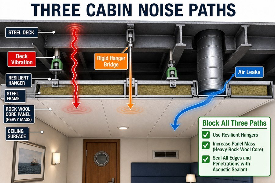 marine-ceiling-noise-transmission-paths