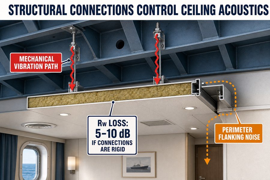 marine-ceiling-structural-connection-acoustic-paths