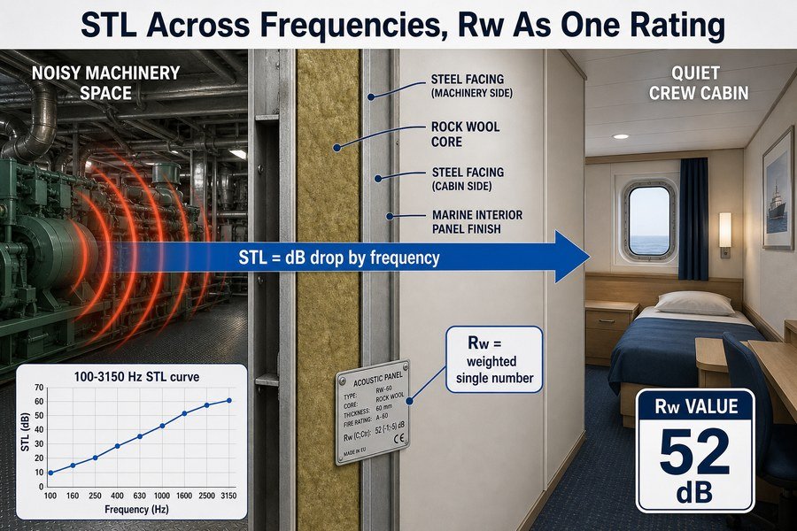 marine-panel-stl-rw-acoustic-ratings