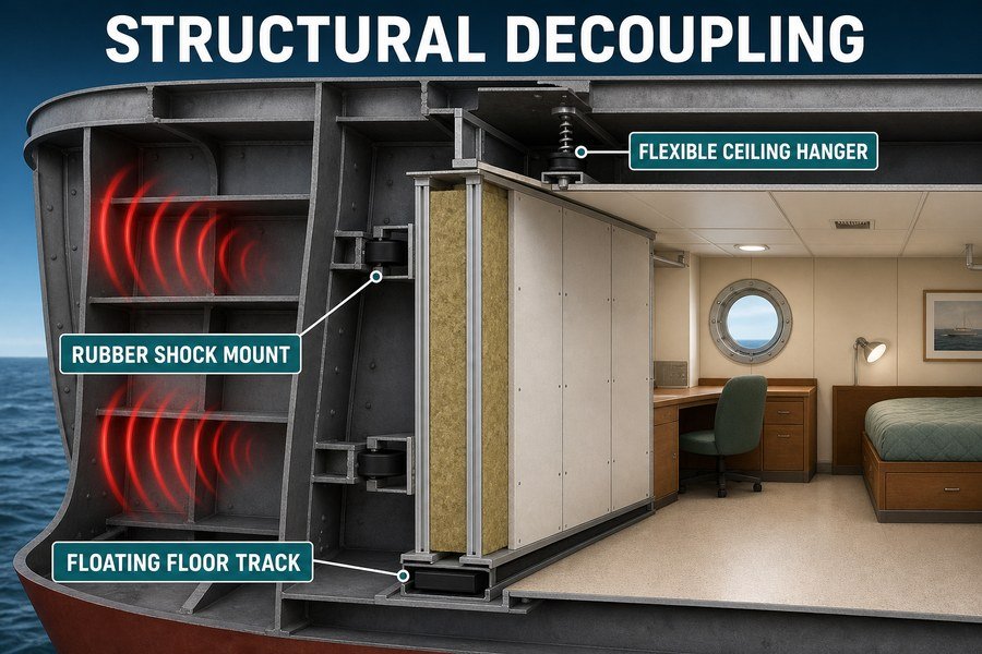 marine-panel-structural-decoupling-system