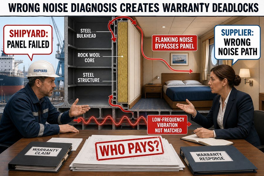 marine-panel-warranty-disputes-noise-diagnosis