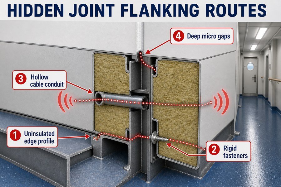 panel-joint-flanking-transmission