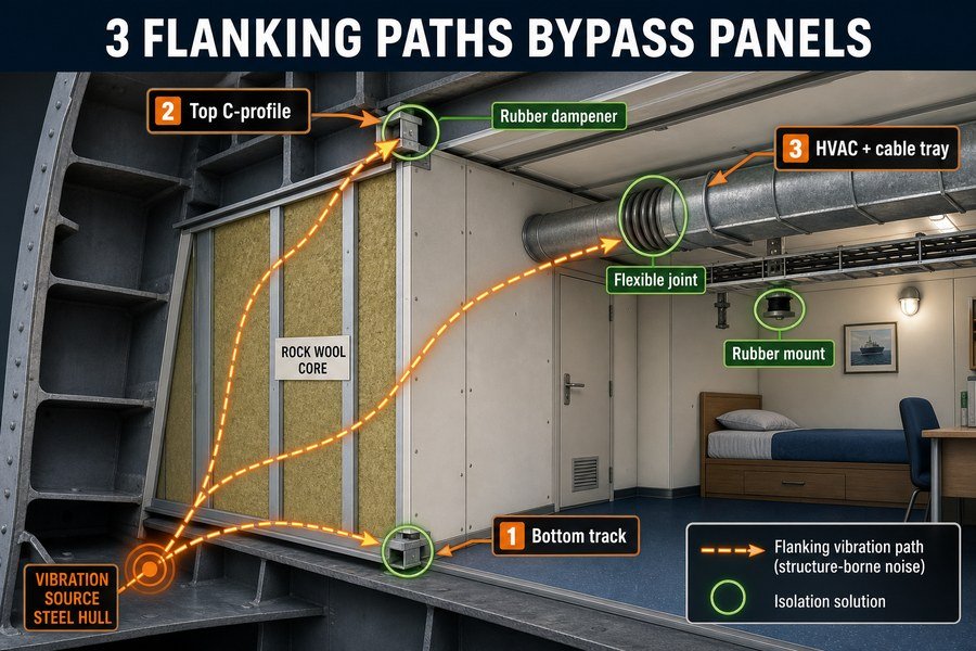 structure-borne-noise-flanking-paths-ship-cabin