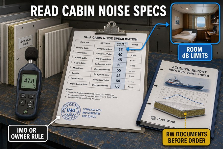 cabin-noise-spec-marine-panel-checklist