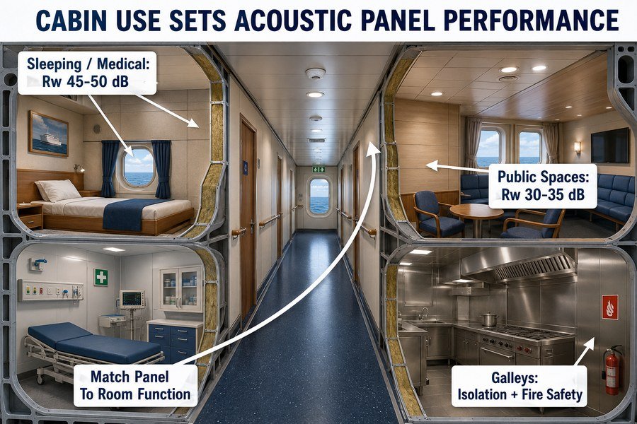 cabin-use-acoustic-panel-performance