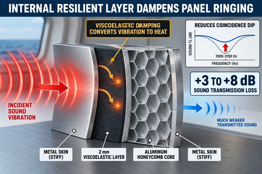 internal-resilient-layer-marine-sandwich-panel-sound-loss
