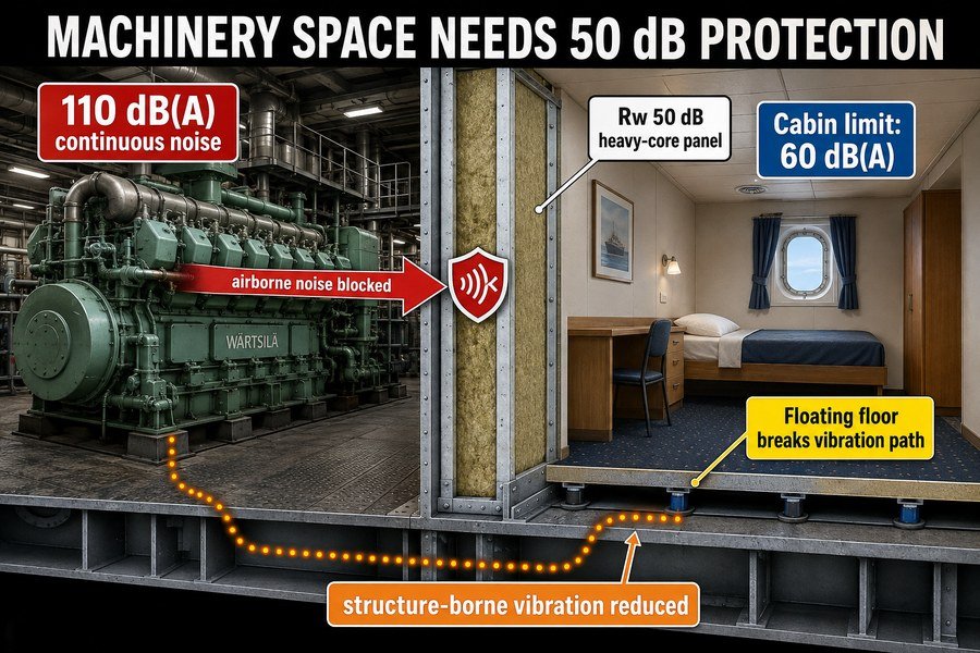 machinery-space-cabin-acoustic-protection