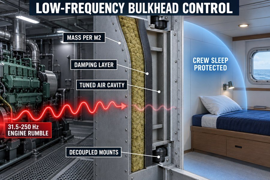 marine-bulkhead-low-frequency-noise-control-design