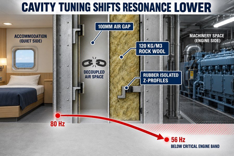 marine-double-wall-cavity-tuning-low-frequency-performance
