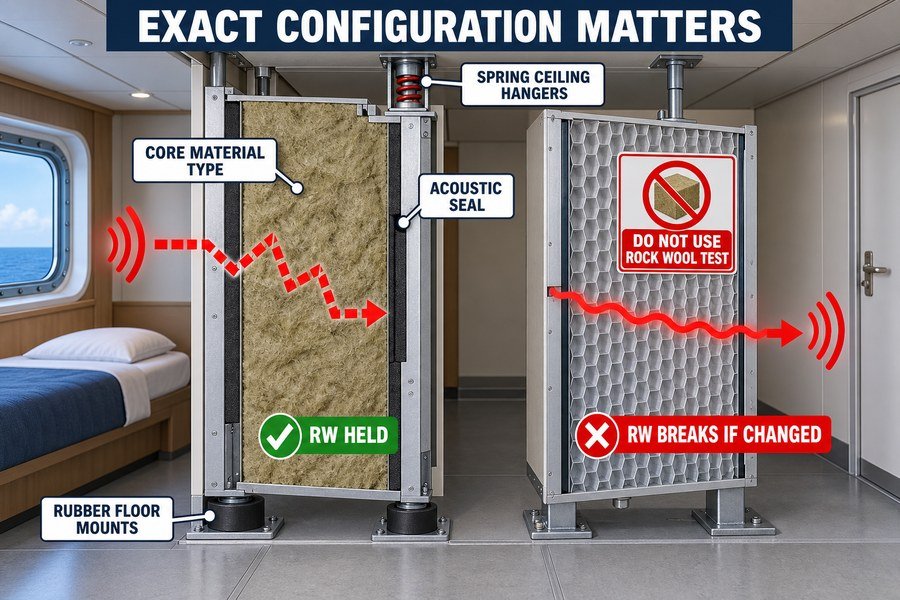 marine-interior-panel-configuration-acoustic-test
