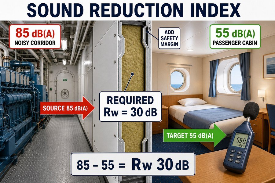 marine-panel-sound-reduction-index-calculation