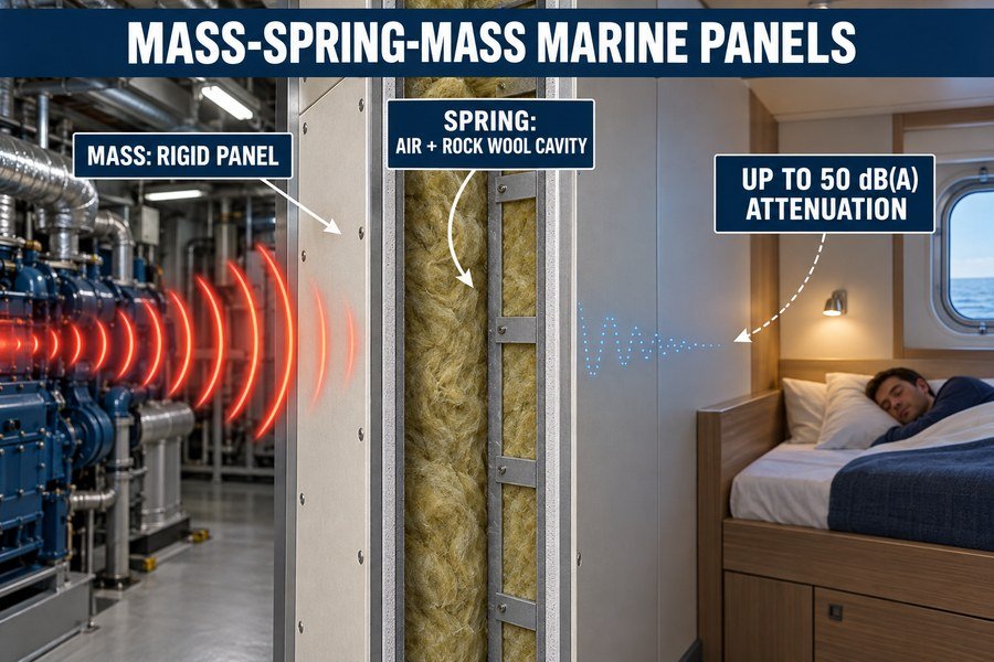 mass-spring-mass-marine-panels