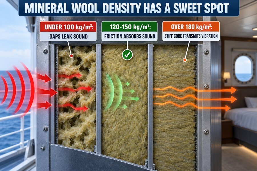 mineral-wool-density-marine-bulkhead-acoustic-impact