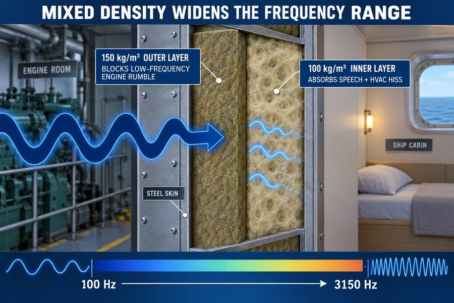 mixed-density-core-layers-marine-bulkhead-frequency-range