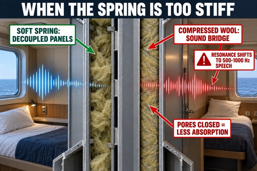 stiff-spring-layer-marine-acoustic-failure