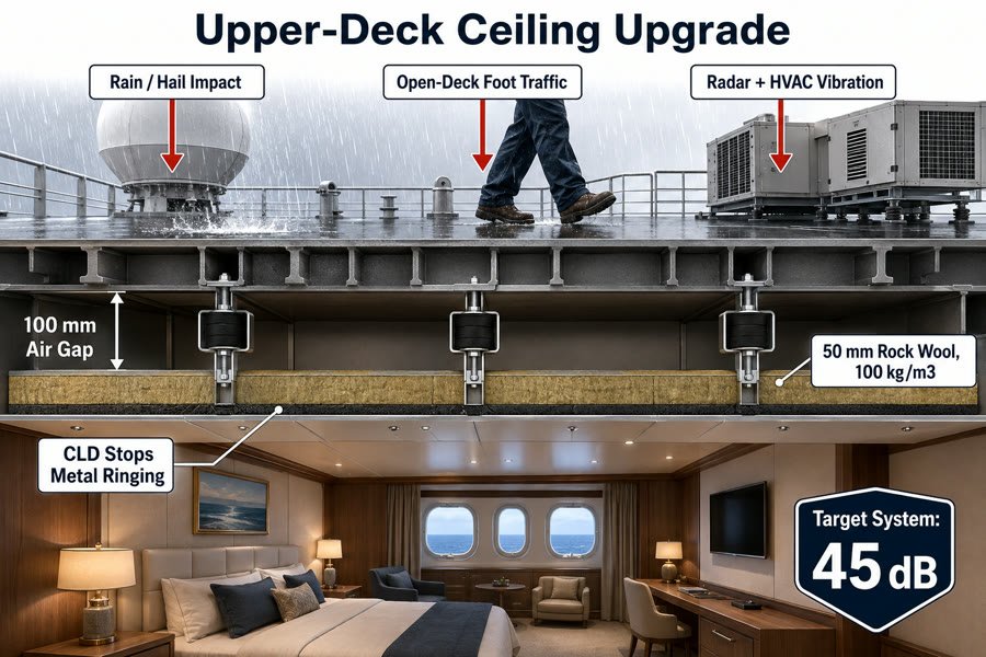 upper-deck-marine-ceiling-acoustic-upgrade