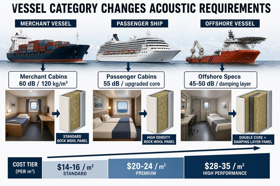 vessel-category-marine-panel-acoustic-requirements