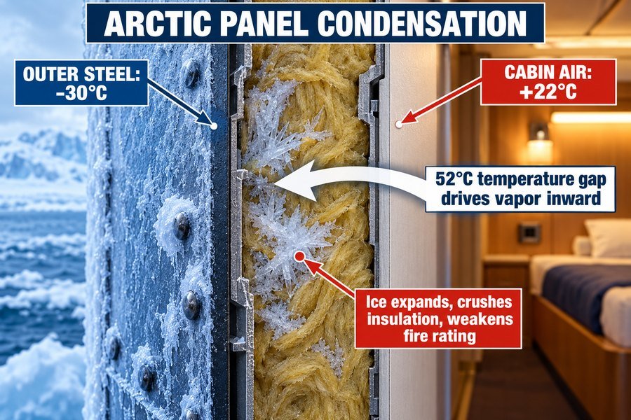 arctic-marine-lining-panel-internal-condensation