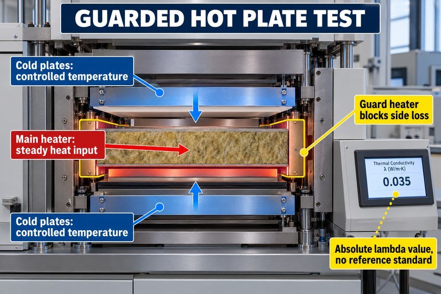 guarded-hot-plate-marine-panel-thermal-test