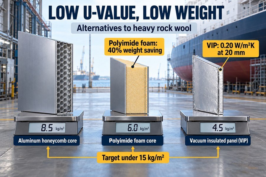 low-u-value-lightweight-marine-panel-cores