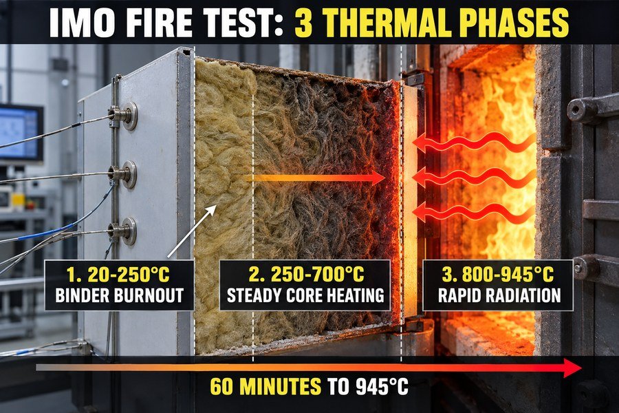 marine-bulkhead-panel-imo-fire-test-thermal-phases