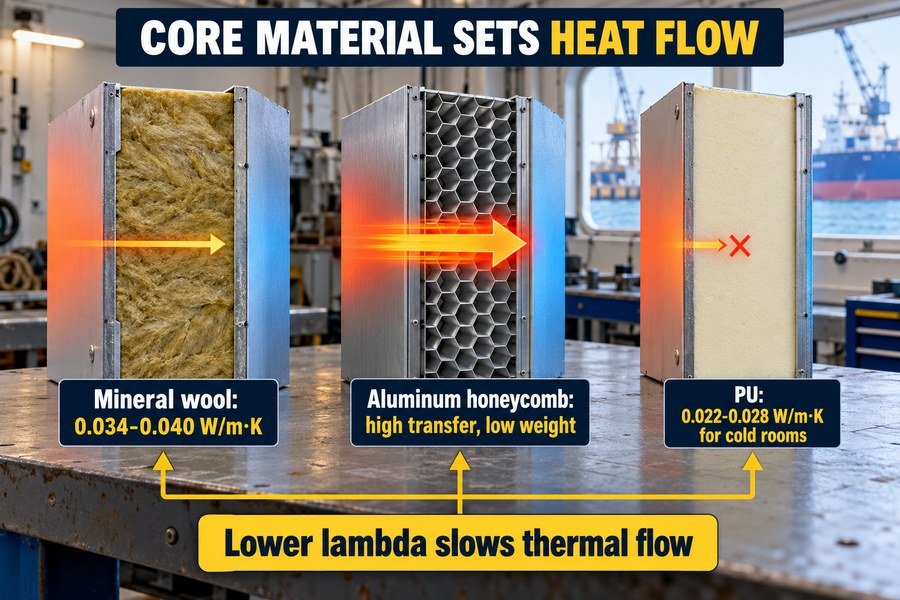 marine-panel-core-material-thermal-conductivity
