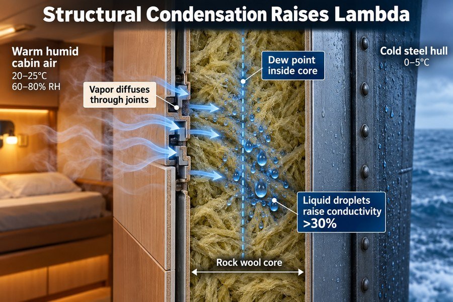 structural-condensation-marine-panel-thermal-conductivity
