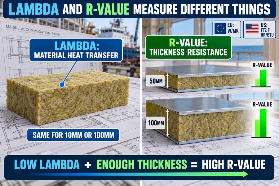 thermal-conductivity-vs-r-value-marine-accommodation-panels
