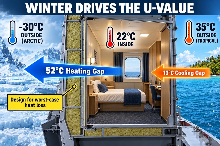 winter-u-value-marine-accommodation-panels